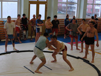 Молодёжная сборная Москвы по сумо готовится к первенству России