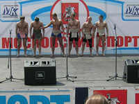 Показательные выступления спортсменов ФСМ в Лужниках, июнь-август 2007