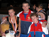 Москвичи на чемпионате Мира по сумо, Германия 2004 год